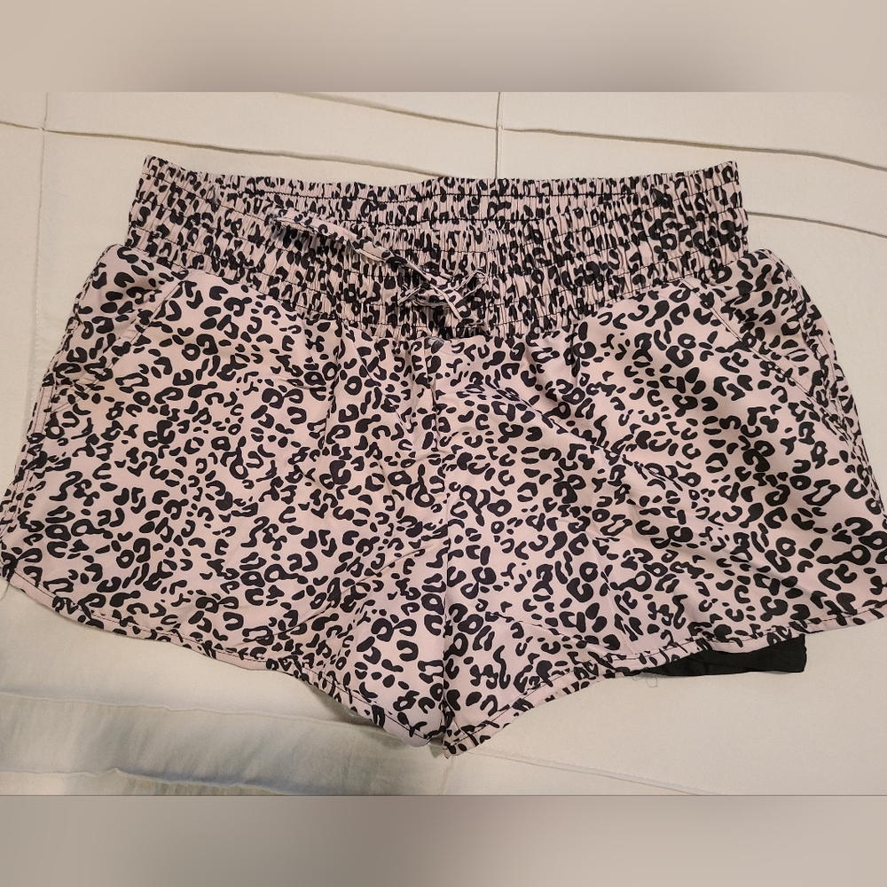 Leopard Print Swim Shorts